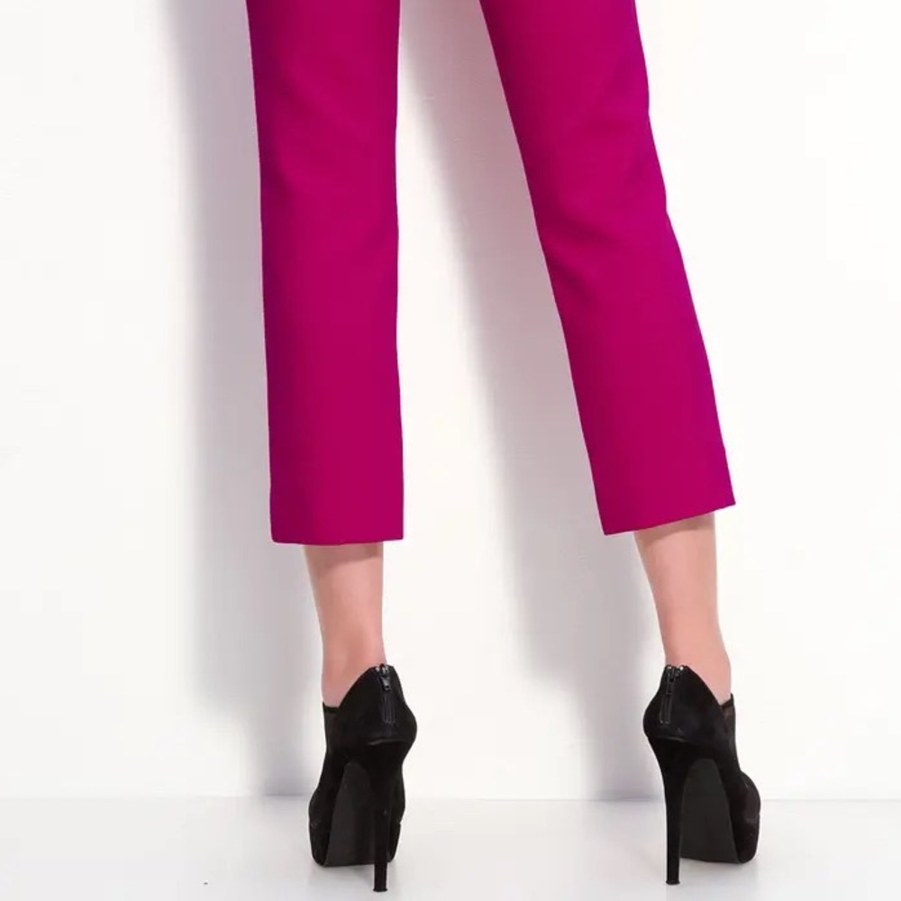 Paige fuchsia crop trousers - Picture 5 of 13